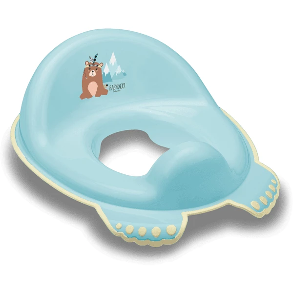BABYKAJO Baby Toiletten Trainer Mit Anti - Rutsch Beschichtung Bärchen - Blau 1 BABYKAJO Baby Toiletten Trainer Mit Anti - Rutsch Beschichtung Bärchen - Blau
