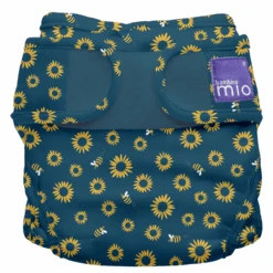 Bambino Mio Windelüberhose Mioduo, Sonnenblumen Feld, Größe 2 (9Kg+)