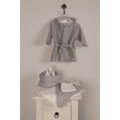 Be Be 's Collection Bademantel Grau 7 Be Be 's Collection Bademantel Grau -BéBé-Jou Store be be s collection bademantel grau a326706 3