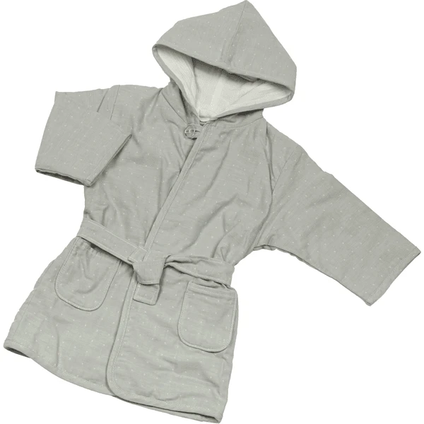 Be Be 's Collection Bademantel Grau 1 Be Be 's Collection Bademantel Grau