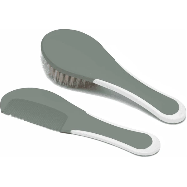 Bébé-jou® Kamm Und Bürste Breeze Green 1 Bébé-jou® Kamm Und Bürste Breeze Green