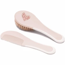 Bébé-jou® Kamm Und Bürste Leopard Pink
