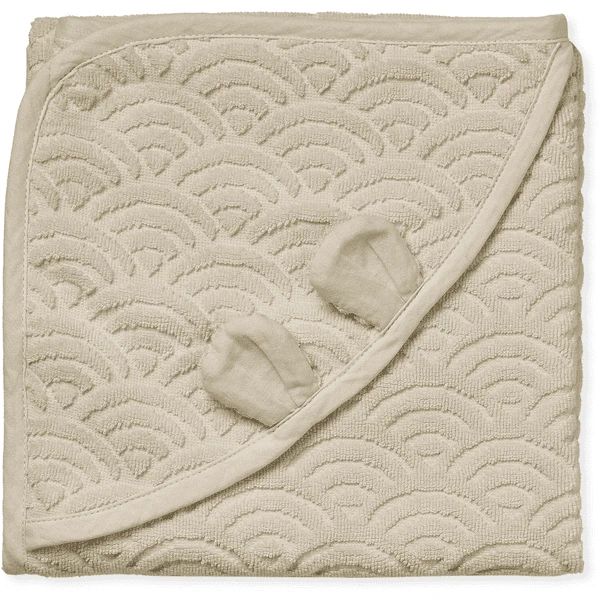 Cam Cam Copenhagen Cam Cam® COPENHAGEN Kapuzenbadetuch Mit Öhrchen Baby Beige 1 Cam Cam Copenhagen Cam Cam® COPENHAGEN Kapuzenbadetuch Mit Öhrchen Baby Beige