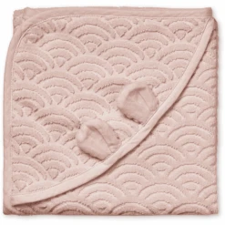 Cam Cam Copenhagen Cam Cam® COPENHAGEN Kapuzenbadetuch Mit Öhrchen Baby Rosa