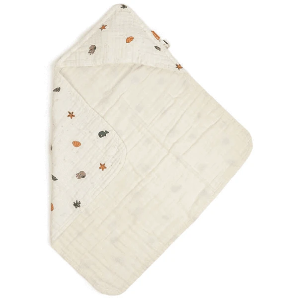 Done By Deer™ Kapuzenbadetuch Sea Friends 1 Done By Deer™ Kapuzenbadetuch Sea Friends