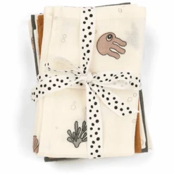 Done By Deer™ Waschlappen 5er-Pack Sea Friends