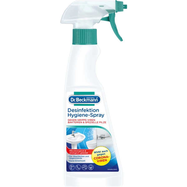 Dr. Beckmann® Desinfektion Hygiene-Spray, 250 Ml 1 Dr. Beckmann® Desinfektion Hygiene-Spray, 250 Ml