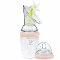 Haakaa® Milchpumpe, Generation 3 Starter Set 250ml Peach