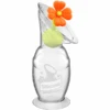 Haakaa® Milchpumpe Mit Saugfuß 100ml Inkl. Blumenverschluss In Orange