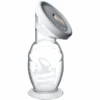 Haakaa® Milchpumpe Mit Saugfuß 150 Ml Und Silikondeckel Set, Transparent