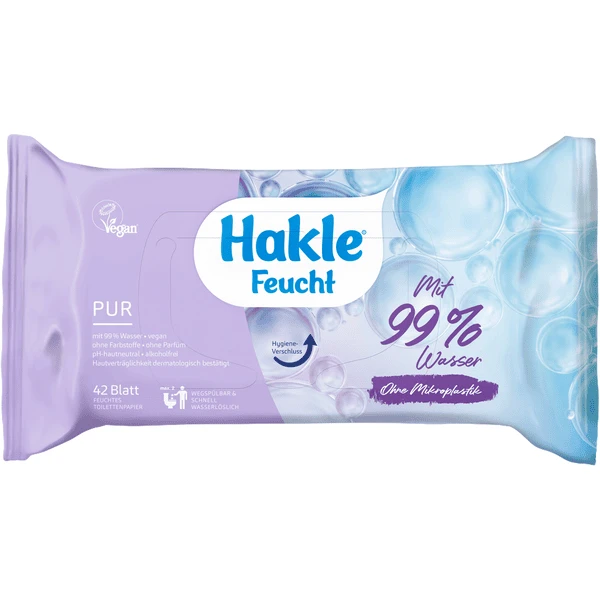 Hakle Feuchttücher PUR, 42 Blatt 1 Hakle Feuchttücher PUR, 42 Blatt
