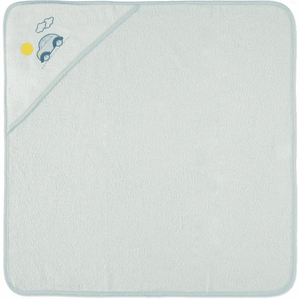 HÜTTE & CO Kapuzenbadetuch Auto Weiss 75 X 75 Cm 1 HÜTTE & CO Kapuzenbadetuch Auto Weiss 75 X 75 Cm