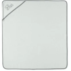 HÜTTE & CO Kapuzenbadetuch Elefant Weiß 100 X 100 Cm