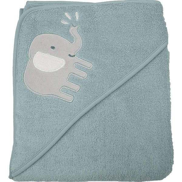 HÜTTE & CO Kapuzenbadetuch Mint 100 X 100cm 1 HÜTTE & CO Kapuzenbadetuch Mint 100 X 100cm