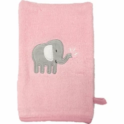 HÜTTE & CO Waschhandschuh 2er Pack Apricot