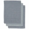Jollein Bamboo Waschlappen 3er-Pack Storm Grey