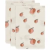 Jollein Mull Waschlappen 3er-Pack Peach