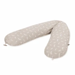 JULIUS ZÖLLNER Stillkissen Nappi Organic Zweige Taupe