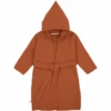 LÄSSIG Bademantel Musselin Rost