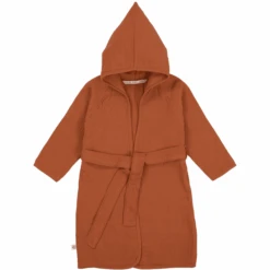 LÄSSIG Bademantel Musselin Rost