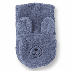 LITTLE Waschhandschuh Bär Used Blue