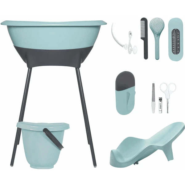 Luma® Babycare Bade- Und Pflegeset Silt Green 1 Luma® Babycare Bade- Und Pflegeset Silt Green