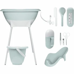 Luma® Babycare Bade- Und Pflegeset Speckles Mint
