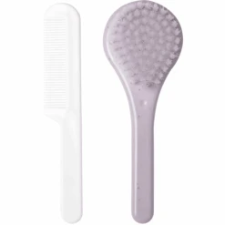 Luma® Babycare Kamm & Bürste Speckles Lila