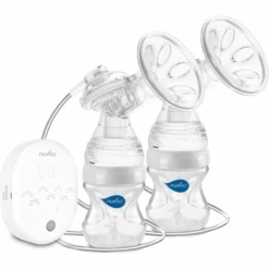 Nuvita Elektrische Doppel-Milchpumpe Drei-Stufen-System Materno Smart
