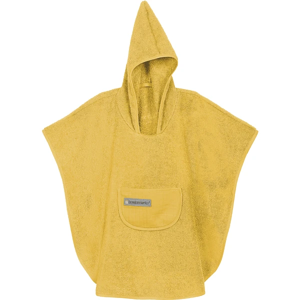 Odenwälder Frottee-Badeponcho Mustard 1 Odenwälder Frottee-Badeponcho Mustard