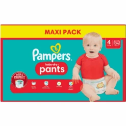 Pampers® Pampers Baby-Dry Pants, Gr. 4 Maxi 9-15 Kg, Maxi Pack (1 X 90 Pants)