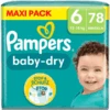 Pampers® Pampers Baby-Dry Windeln, Gr. 6, 13-18 Kg, Maxi Pack (1 X 78 Windeln)