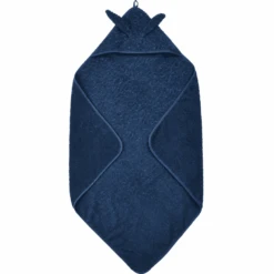 Pippi Kapuzenbadetuch Dunkelblau 83 X 83 Cm