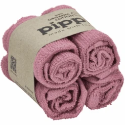 Pippi Waschtücher 4er Pack Old Rose