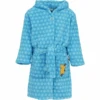 Playshoes Fleece-Bademantel DIE MAUS Blau