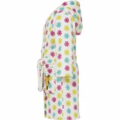 Playshoes Fleece-Bademantel Die Maus Blumen Pink -BéBé-Jou Store playshoes fleece bademantel die maus blumen pink a266571 2