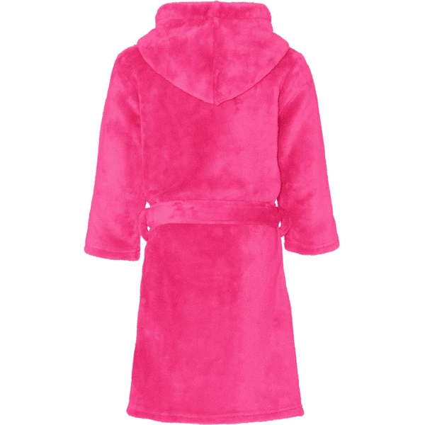 Playshoes Fleece-Bademantel Uni Pink 2 Playshoes Fleece-Bademantel Uni Pink – Bild 2