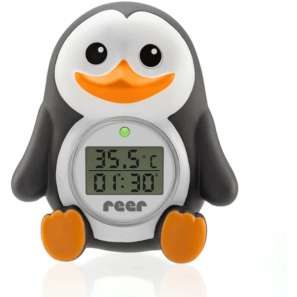 Reer 2in1 Digitales Badethermometer MyHappyPingu 1 Reer 2in1 Digitales Badethermometer MyHappyPingu