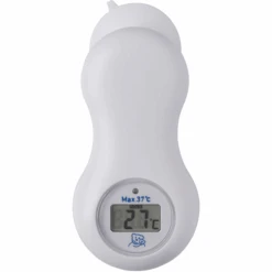 Rotho Babydesign Bad- Und Raumthermometer Mit Saugnapf In Weiß