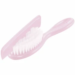 Rotho Babydesign Rotho Kamm Und Bürste Mit Naturborsten Tender Rosé Perl