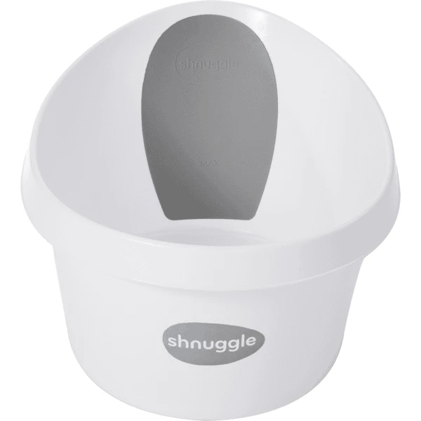 Shnuggle® Kleinkindbadewanne Weiß / Grau 1 Shnuggle® Kleinkindbadewanne Weiß / Grau