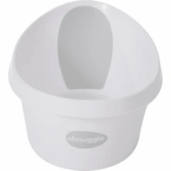 Shnuggle® Kleinkindbadewanne Weiß / Hellgrau