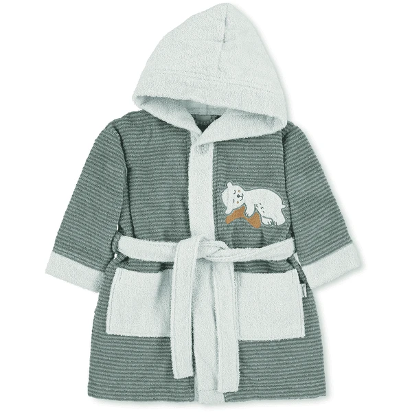 Sterntaler Bademantel Ben Mittelgrün 1 Sterntaler Bademantel Ben Mittelgrün