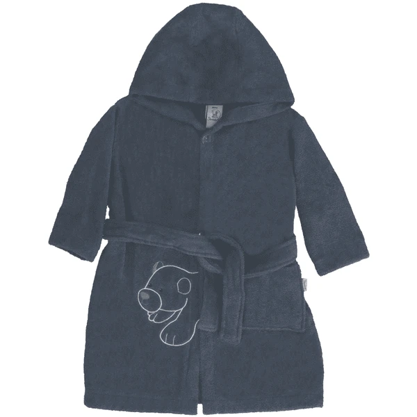 Sterntaler Bademantel Elia Eisengrau 1 Sterntaler Bademantel Elia Eisengrau