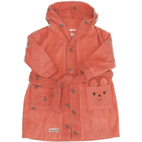 Sterntaler Bademantel Enna Koralle 2 Sterntaler Bademantel Enna Koralle – Bild 2