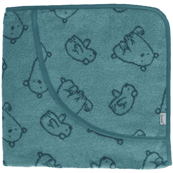 Sterntaler Badetuch 100 X 100 Cm Elia Dunkeltürkis 1 Sterntaler Badetuch 100 X 100 Cm Elia Dunkeltürkis