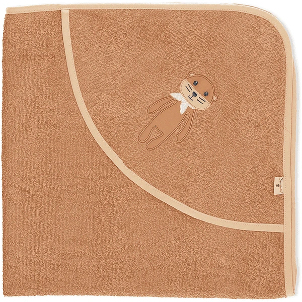 Sterntaler GOTS Kapuzenbadetuch Otti Uni Braun 80 X 80 Cm 1 Sterntaler GOTS Kapuzenbadetuch Otti Uni Braun 80 X 80 Cm