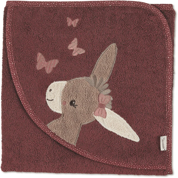 Sterntaler Kapuzenbadetuch Emmily Dunkelrot 80 X 80 Cm 1 Sterntaler Kapuzenbadetuch Emmily Dunkelrot 80 X 80 Cm