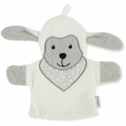 Sterntaler Waschhandschuh Stanley Grau