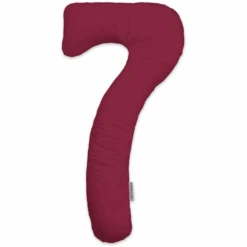 THERALINE Bezug Für My7 Seitenschläferkissen Brombeere Bamboo-Kollektion